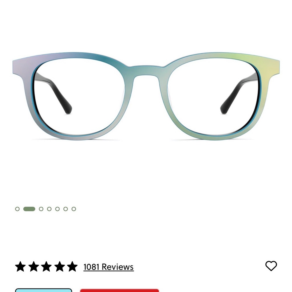 Pair Eyewear The Reese - Iridescent top frame